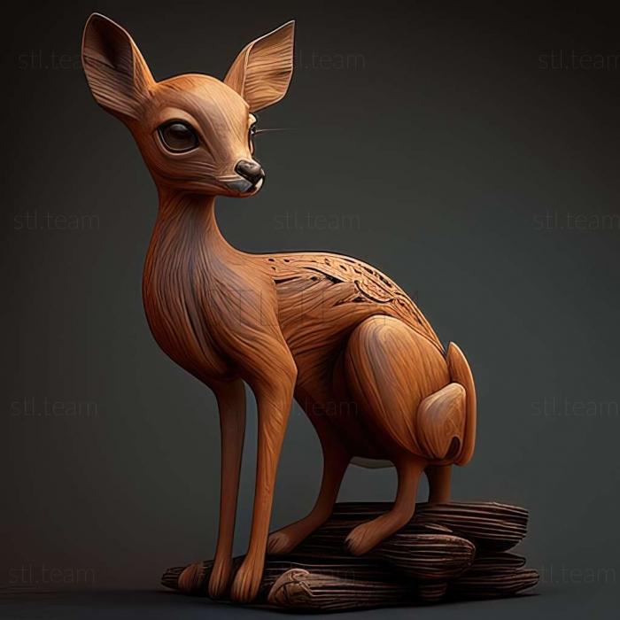 3D model Bambi (STL)